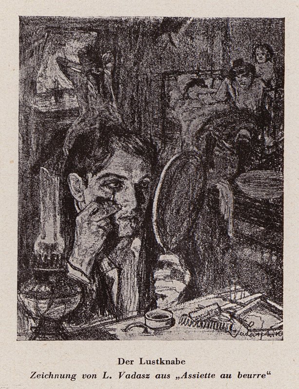 Noleggiatore (litografia) da Miklós Vadász