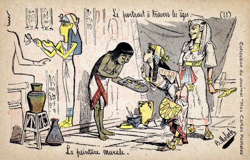 Arte egizia da Moloch