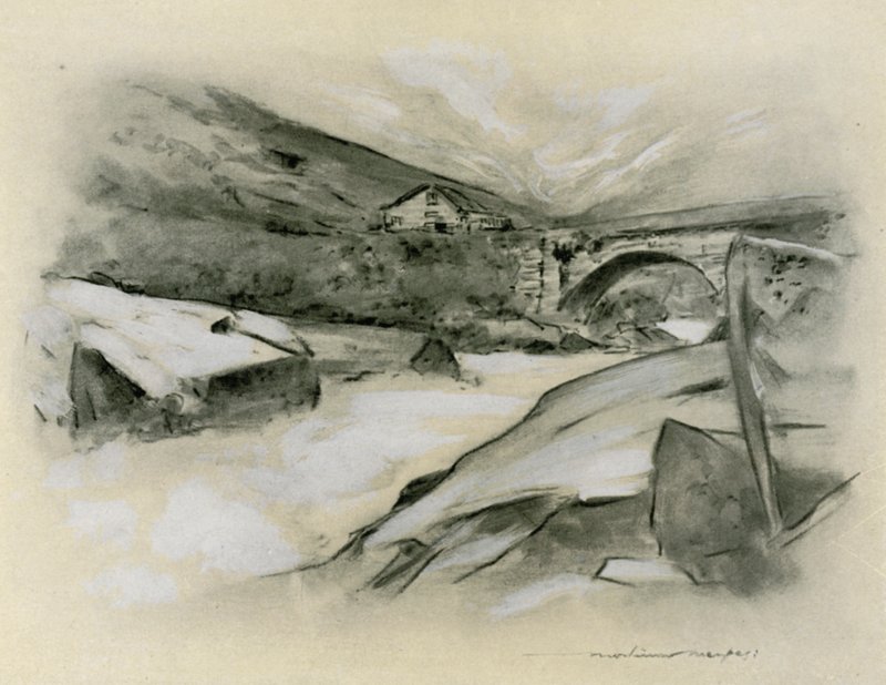 Un torrente di montagna da Mortimer Ludington Menpes