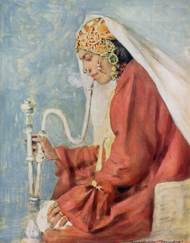 Una ragazza che canta da Mortimer Ludington Menpes