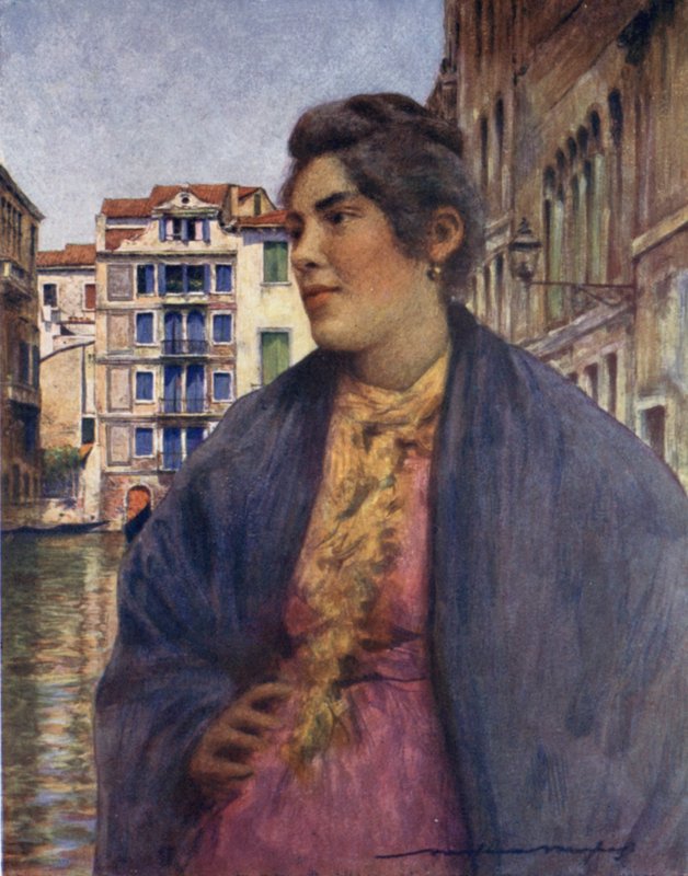 Una Donna del Popolo da Mortimer Ludington Menpes