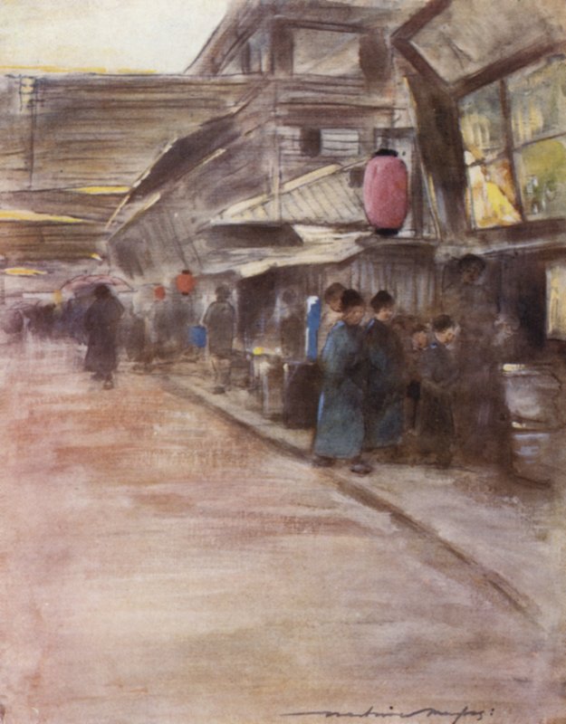 Via dei Fiori di Albicocco da Mortimer Ludington Menpes