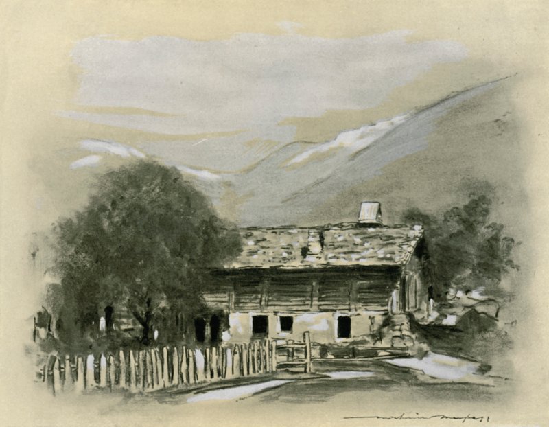 Chalet vicino a Lucerna da Mortimer Ludington Menpes
