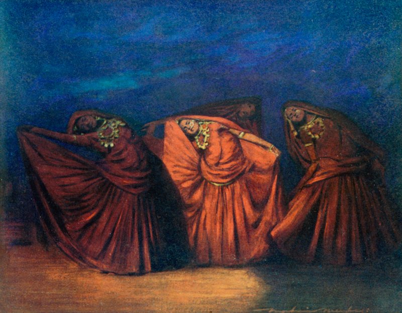 Ragazze Nautch da Mortimer Ludington Menpes