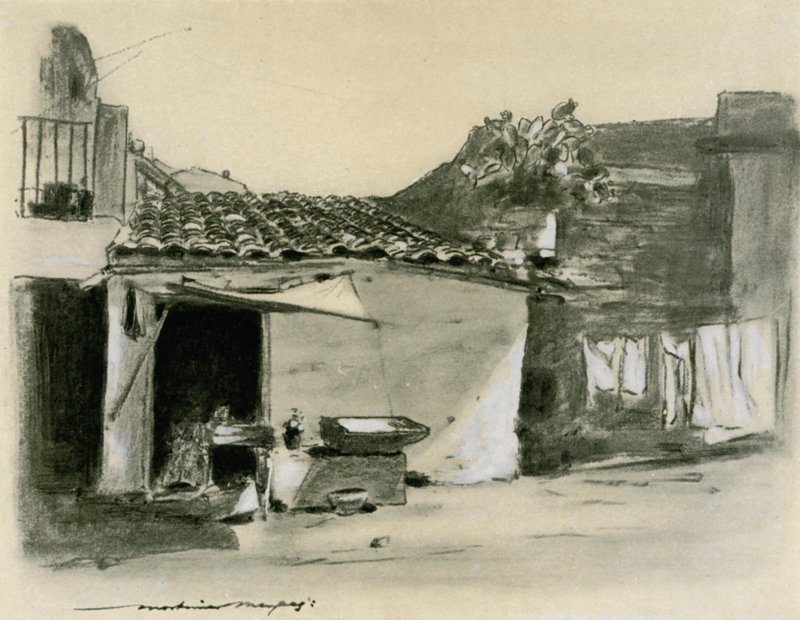 Alla Periferia di Palermo da Mortimer Ludington Menpes