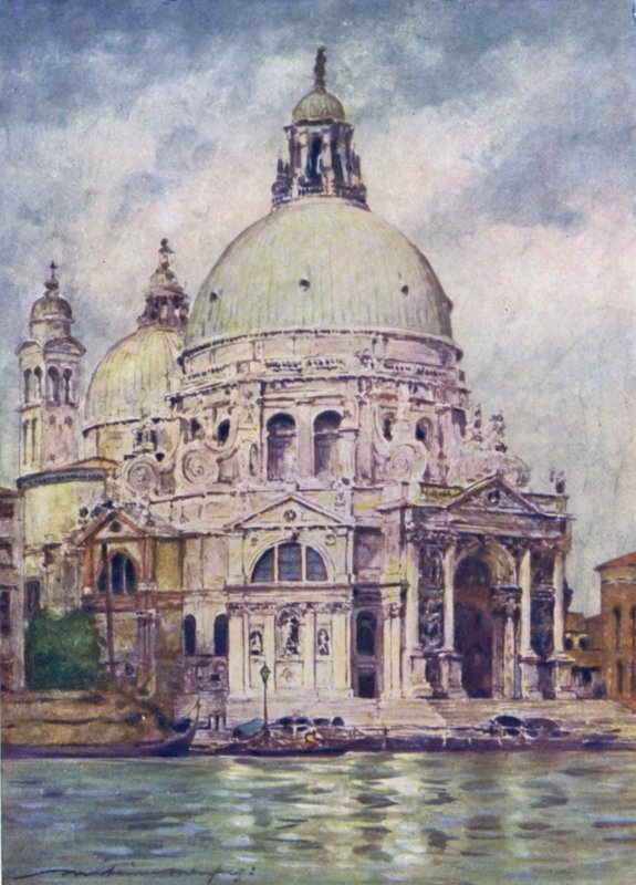 Santa Maria della Salute da Mortimer Ludington Menpes
