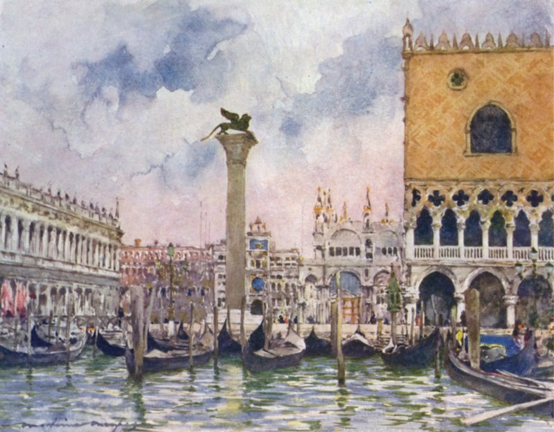 Piazza San Marco da Mortimer Ludington Menpes