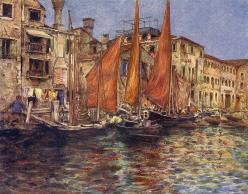 Il Mercato del Pesce da Mortimer Ludington Menpes
