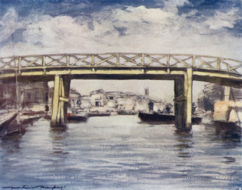 Il Ponte del Limone da Mortimer Ludington Menpes