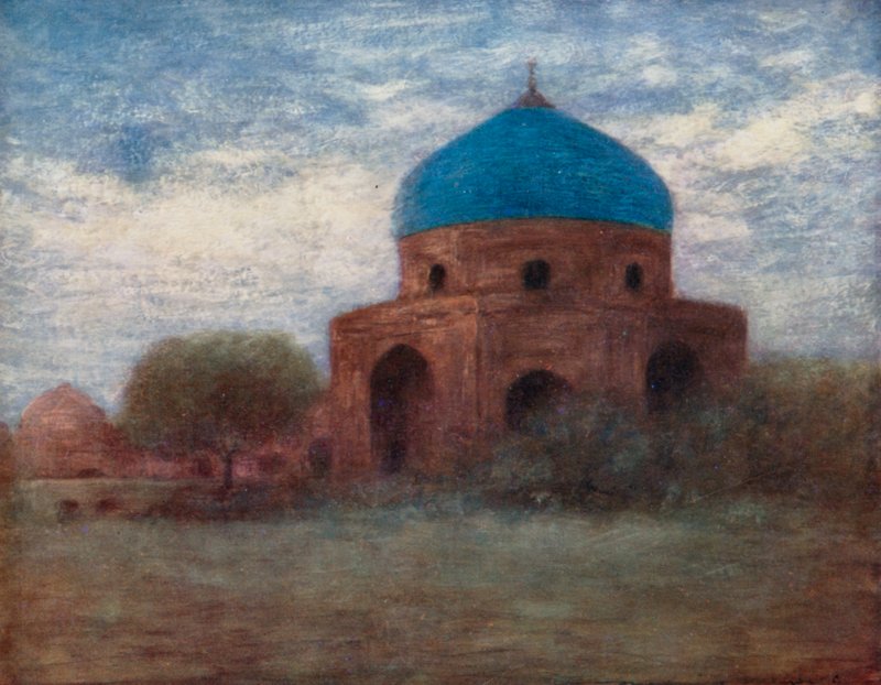 La cupola di porcellana, Amritsar da Mortimer Ludington Menpes