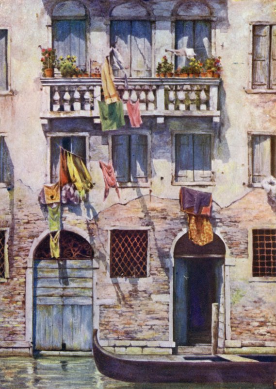 Il bucato settimanale da Mortimer Ludington Menpes