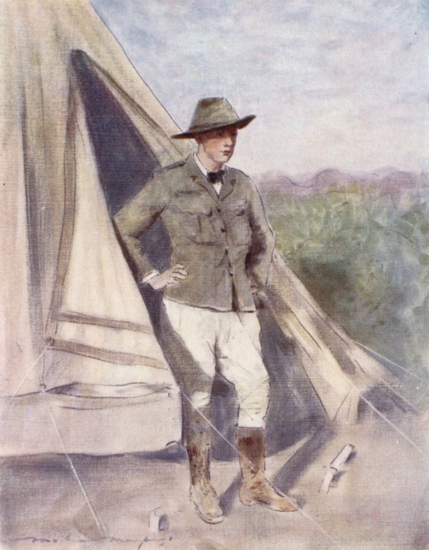 Winston Churchill come corrispondente di guerra da Mortimer Ludington Menpes