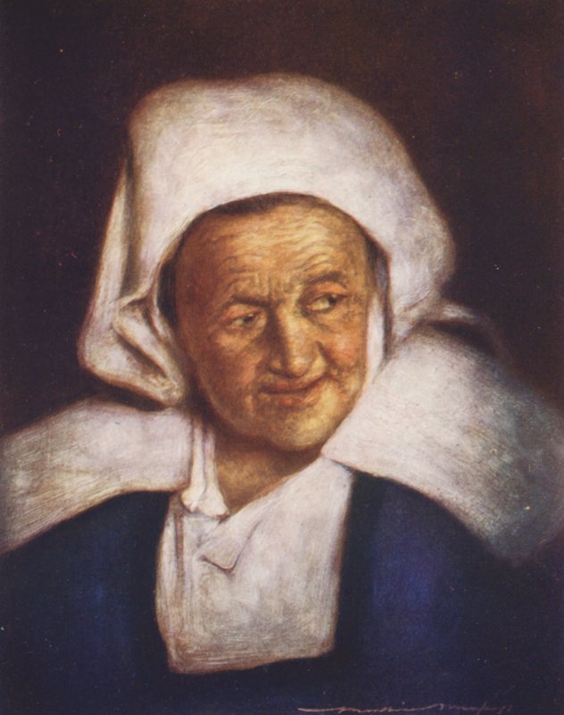 Una vecchia donna da Mortimer Ludington Menpes