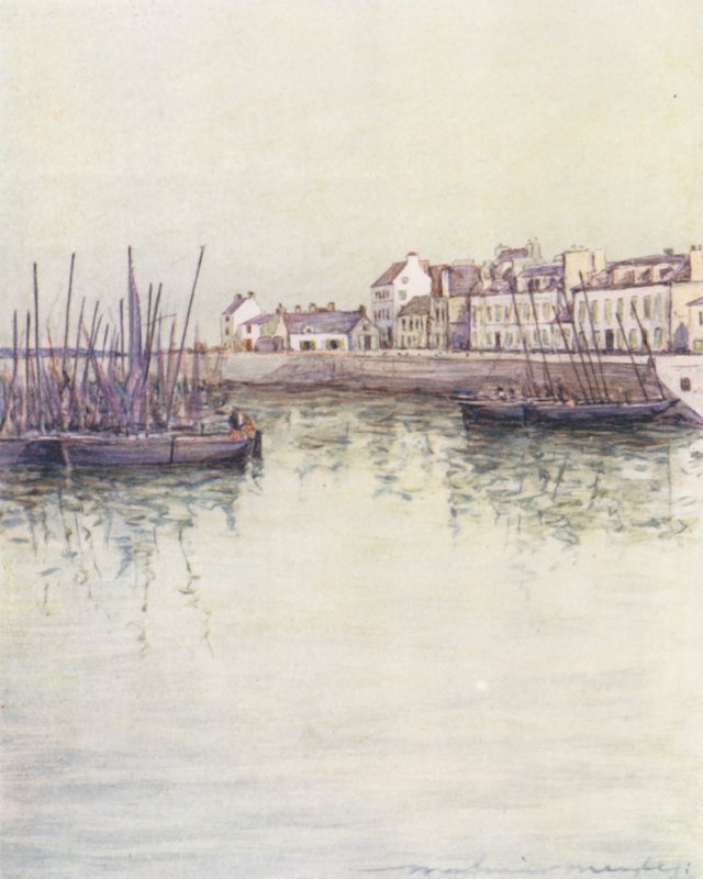Porto di Concarneau da Mortimer Ludington Menpes