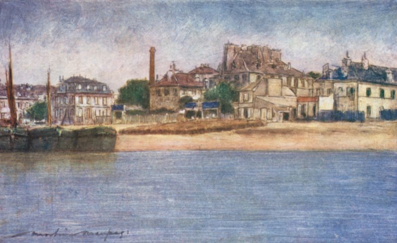 La Senna vicino a Charenton da Mortimer Ludington Menpes