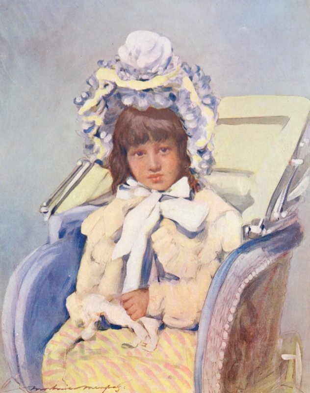Bambini del Mondo: Americani, Con Infermiera da Mortimer Ludington Menpes
