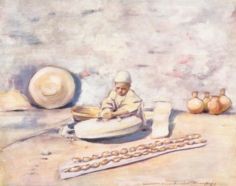 Bambini del mondo: Cashmere, Il vasaio da Mortimer Ludington Menpes