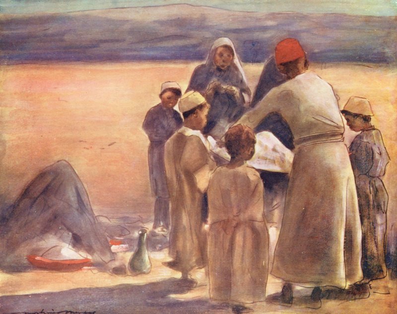 I bambini del mondo: Lezione di geografia da Mortimer Ludington Menpes