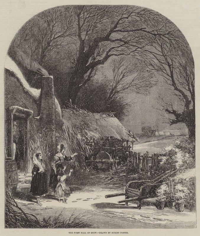 La Prima Nevicata da Myles Birket Foster