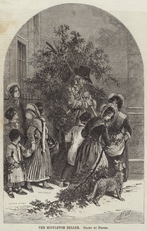 Il venditore di vischio da Myles Birket Foster