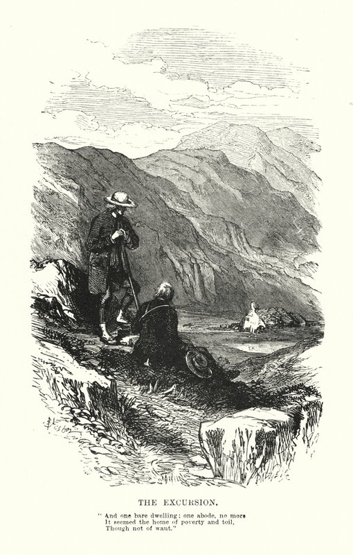 William Wordsworth: The Excursion da Myles Birket (after) Foster