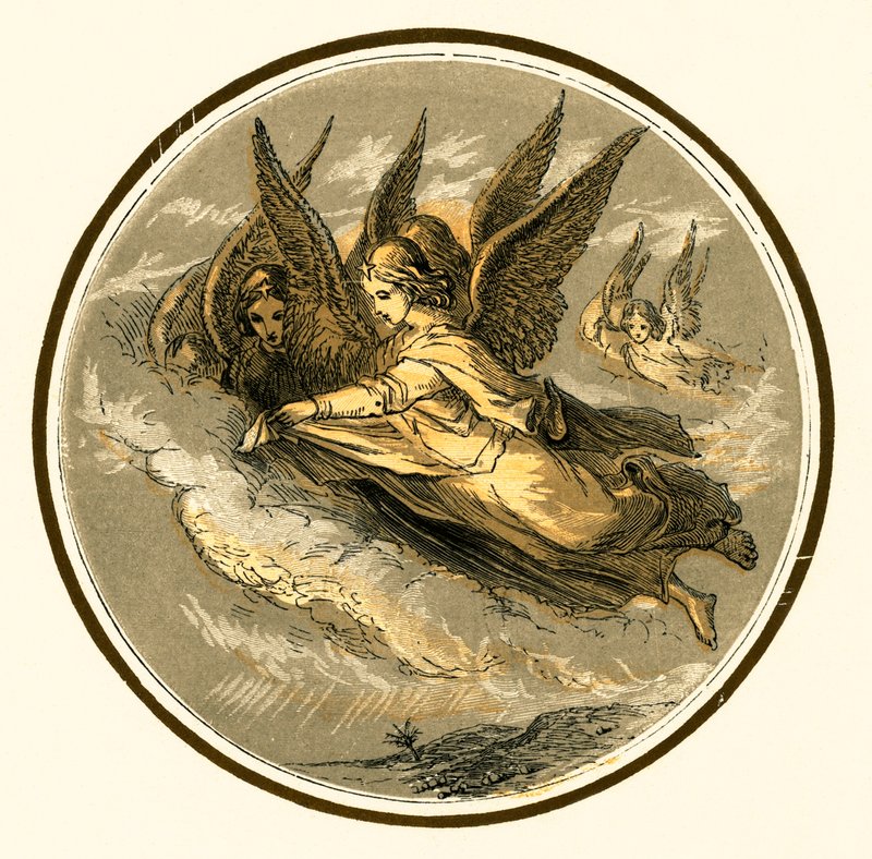 Angeli volanti da Myles Birket Foster