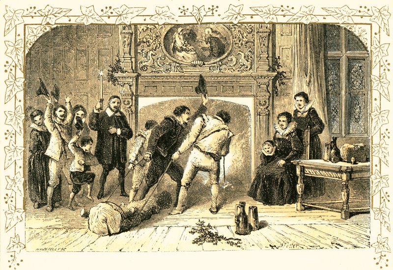 Cerimonia della vigilia di Natale da Myles Birket Foster
