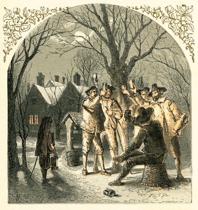 Festeggiamenti natalizi da Myles Birket Foster