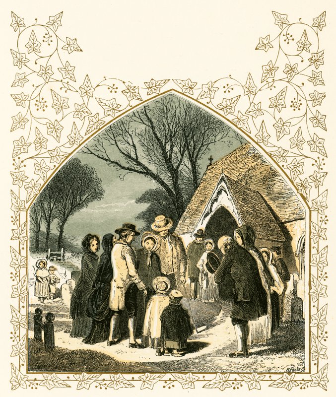 Mattina di Natale da Myles Birket Foster