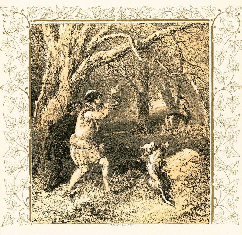 Caccia da Myles Birket Foster
