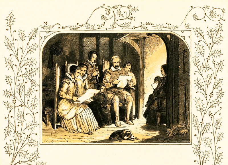 Cantare i canti di Natale da Myles Birket Foster