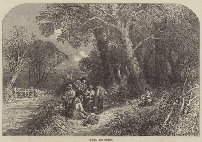 Primavera, la Campagna da Myles Birket Foster