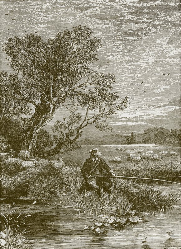 Il desiderio del pescatore da Myles Birket Foster