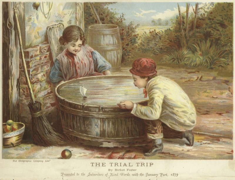 Il viaggio di prova da Myles Birket Foster