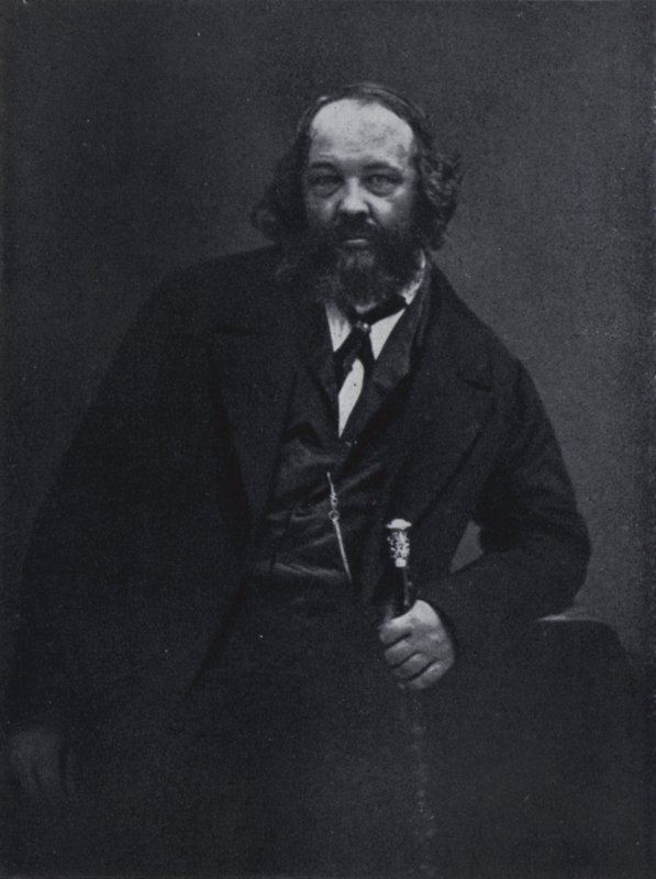 Il rivoluzionario Michail Aleksandrovič Bakunin da Nadar