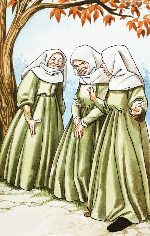 Le tre filatrici da Nadir Quinto