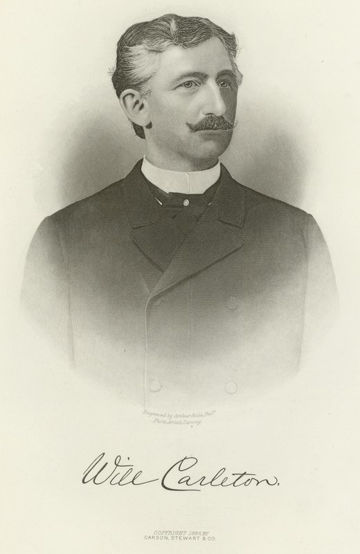 Will Carleton da Napoleon Sarony