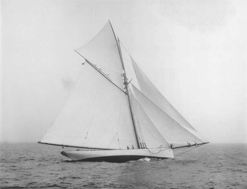 Lo yacht, Atlantic da Nathaniel Livermore Stebbins