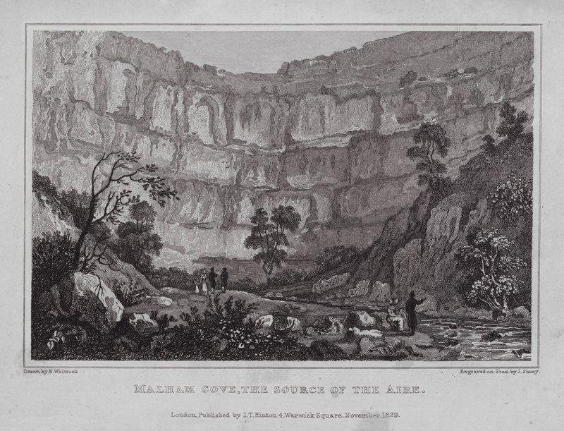 Malham Cove, la sorgente dell
