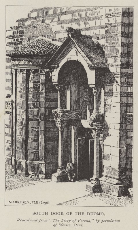 Porta sud del Duomo da Nelly Erichsen