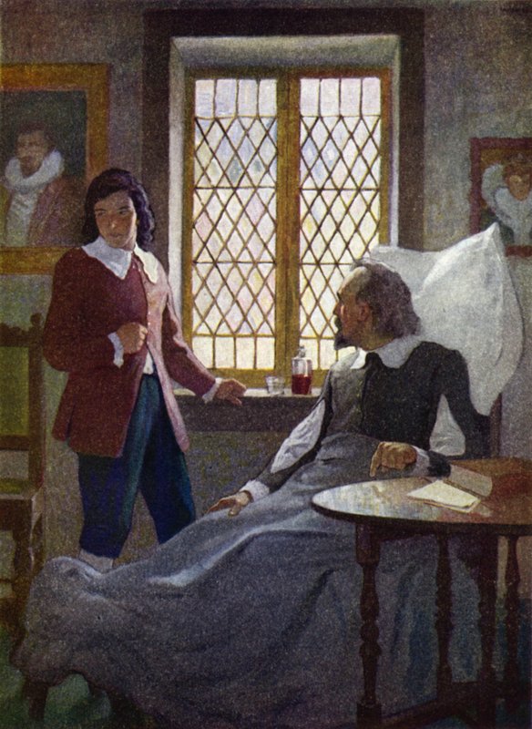 Illustrazione per Robinson Crusoe da Newell Convers (after) Wyeth