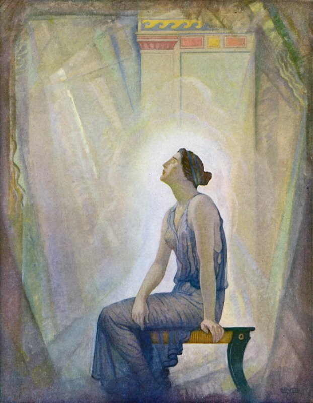 Odissea: Il lutto di Penelope da Newell Convers (after) Wyeth