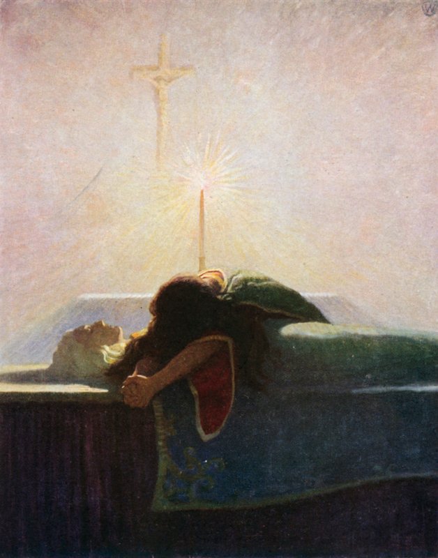 Nella Torre di Londra da Newell Convers Wyeth