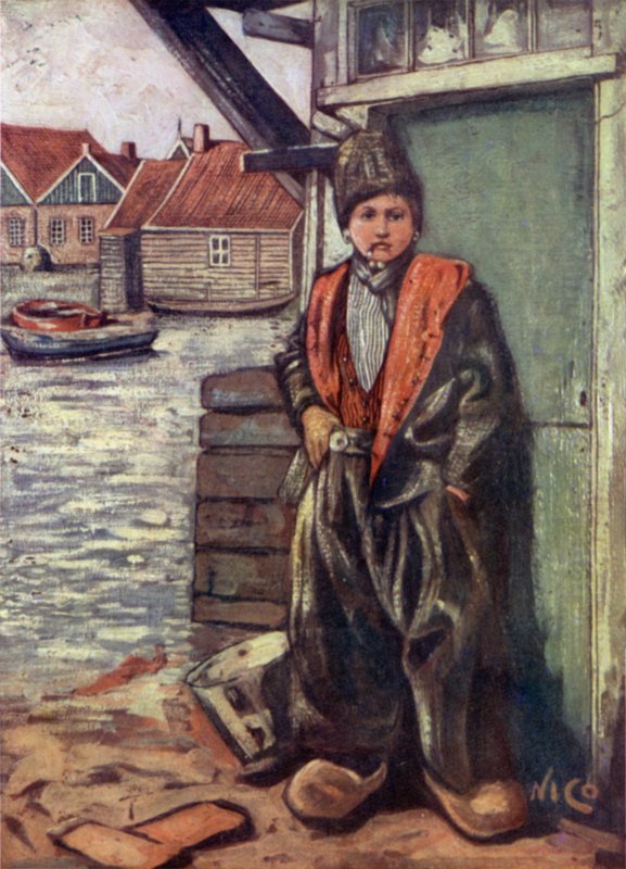 Un ragazzo pescatore da Nico Jungman