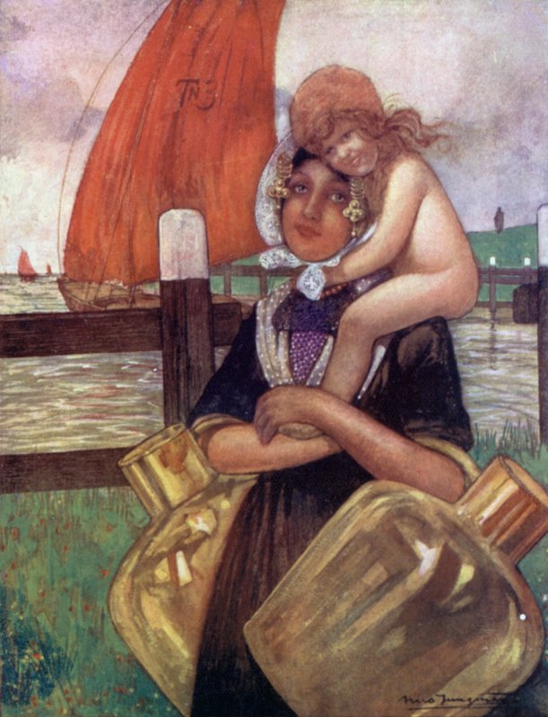 Madre e bambino da Nico Jungman