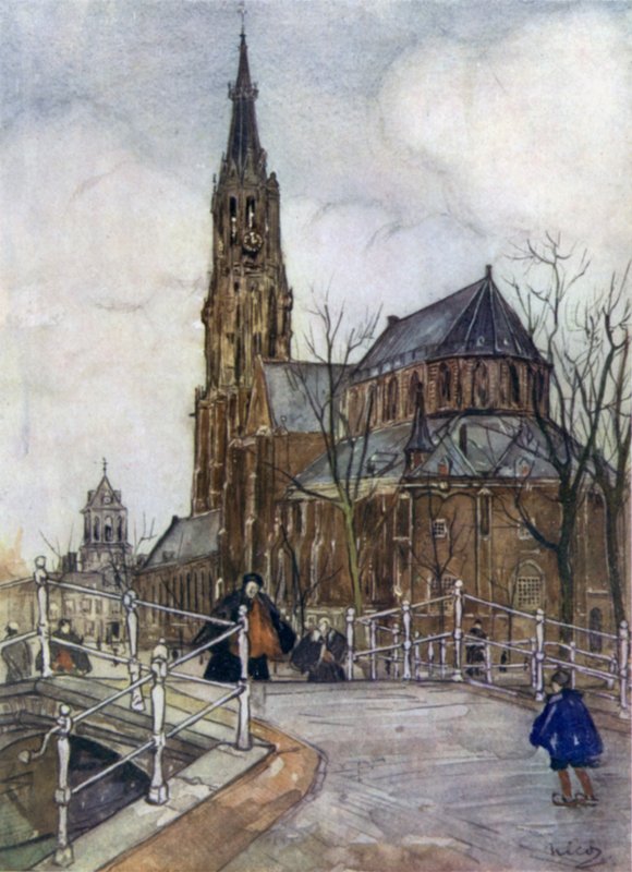 La Nieuwe Kerk, Delft da Nico Jungman