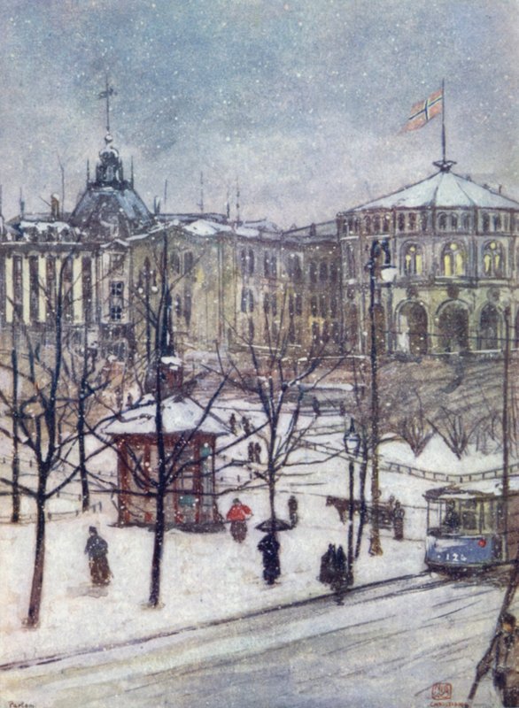 Norvegia: Il Parlamento (Storthing), Christiania da Nico Jungman