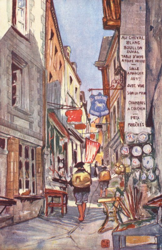 La strada, Mont St Michel da Nico Jungmann