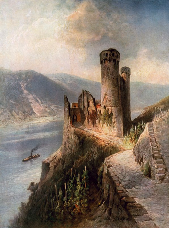 Le rovine di Ehrenfels da Nicolai Astudin
