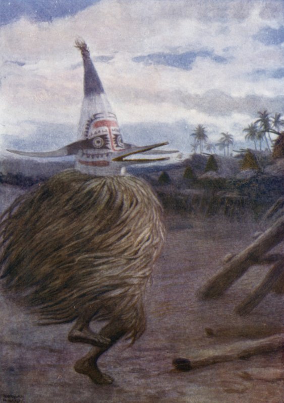 Un Kaivakuku, Tribù Roro, Divisione Centrale, Nuova Guinea Britannica da Norman Hardy